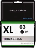 HP 63XL Compatible Ink Cartridge Replacement for OfficeJet 3830 Envy 4520 4512 4513 OfficeJet 4650 5255 5258 3833 Deskjet 1112 2130 2132 Printers. No Ink Level (1 Black)