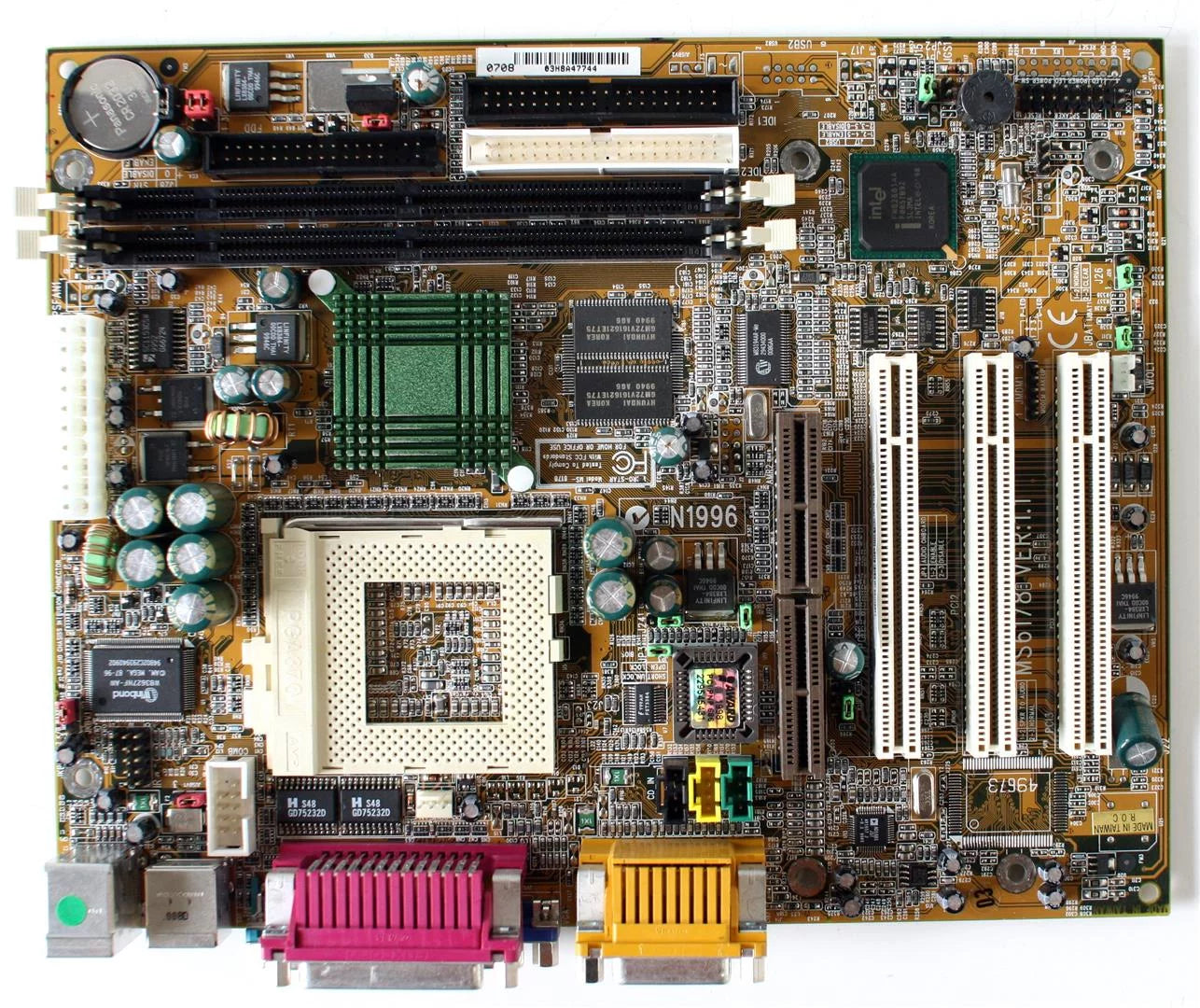 MB, MSI MS-6178E, VER.1.1