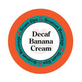 Smart Sips Coffee Decaf Banana Cream Flavored Coffee Single Serve Cups, 24 Count, Compatible With All Keurig K-cup Machines, Decaffeinated Flavored Coffee
