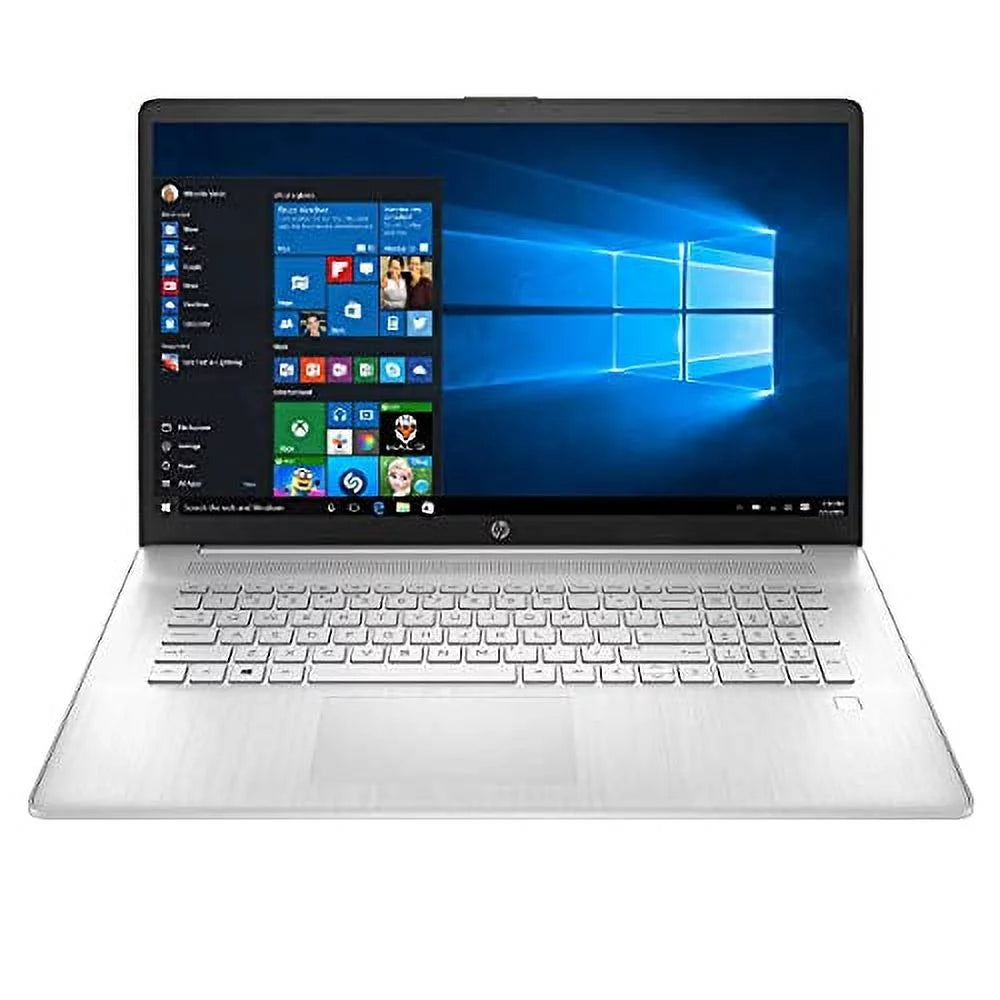 HP 2023 17.3 HD+ Touchscreen Laptop AMD 6-Core Ryzen 5 5500U AMD Radeon Graphics 32GB RAM DDR4 1TB NVMe SSD USB-C WiFi AC BT5.0 HDMI Webcam Windows 10 Pro w/RE USB