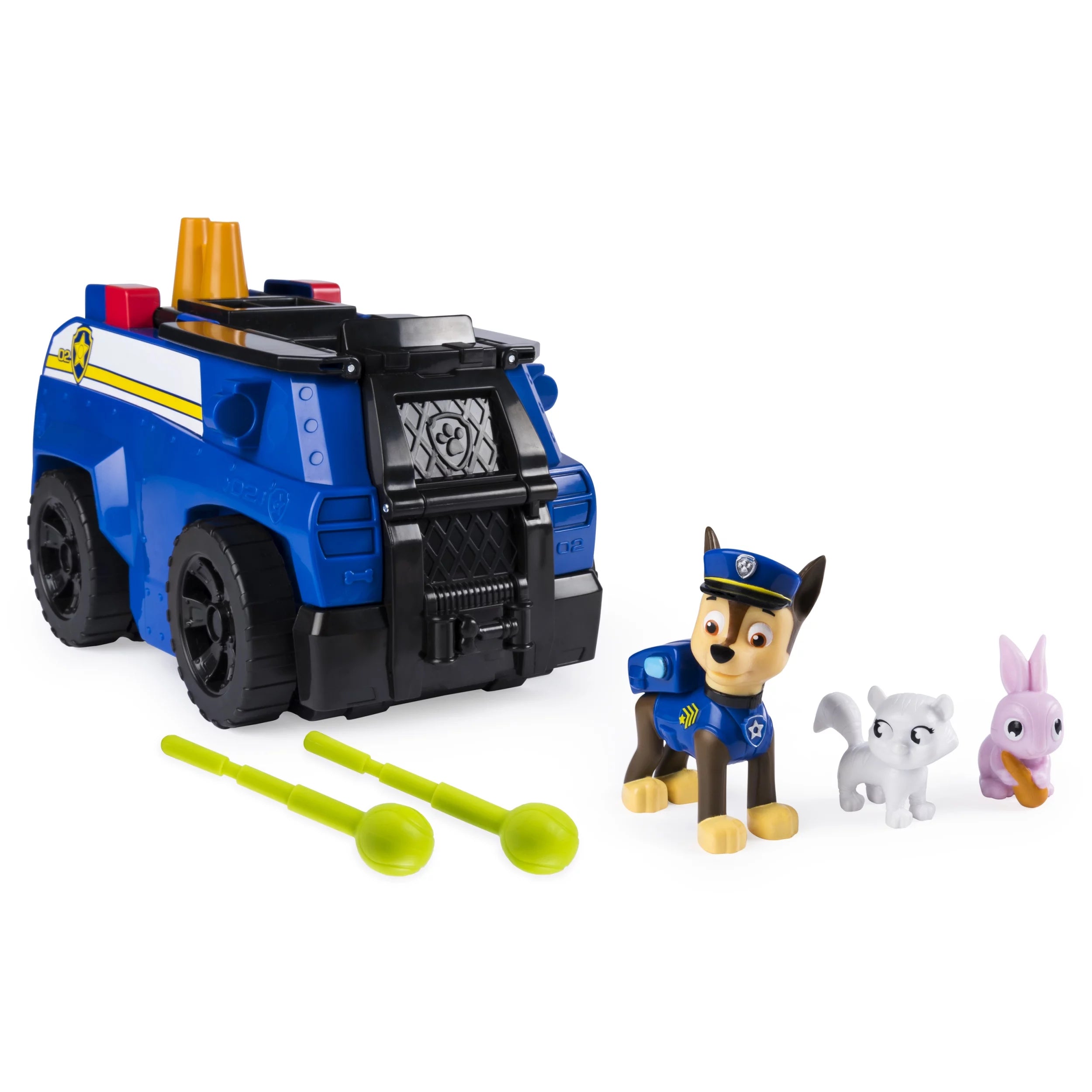 PAW Patrol, Chase¡¯s Ride ¡®n¡¯ Rescue, Transforming 2-in-1 Playset and Police Cruiser, for Kids Aged 3 and Up