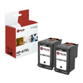 2Pk LTS 67XL Black HY Compatible with HP Envy 6055 6052 6058 Ink Cartridge