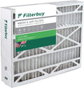 Filterbuy 21x23.5x5 MERV 8 Pleated HVAC AC Furnace Air Filters for Trane Perfect Fit (1-Pack)