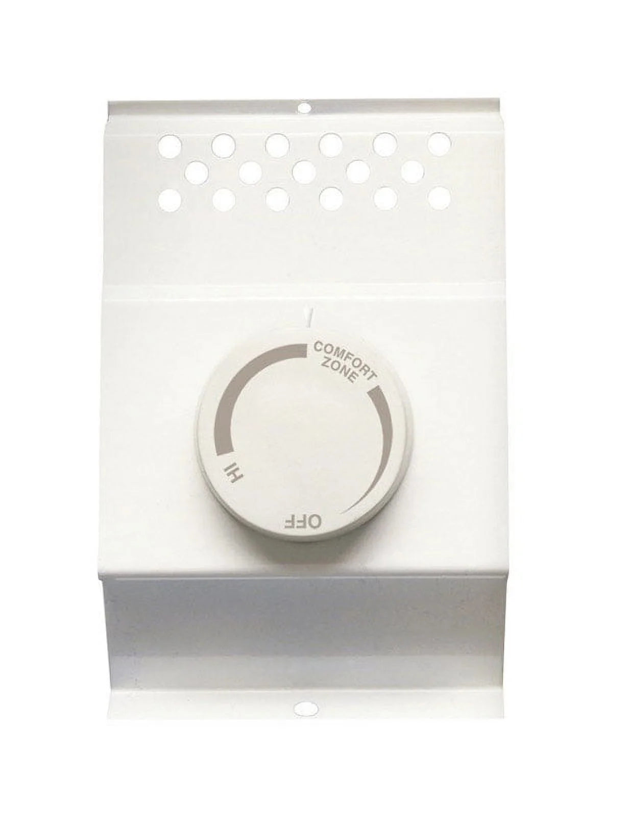 Cadet BTF2W Heating and Cooling Dial Double Pole Line Voltage Baseboard Thermostat