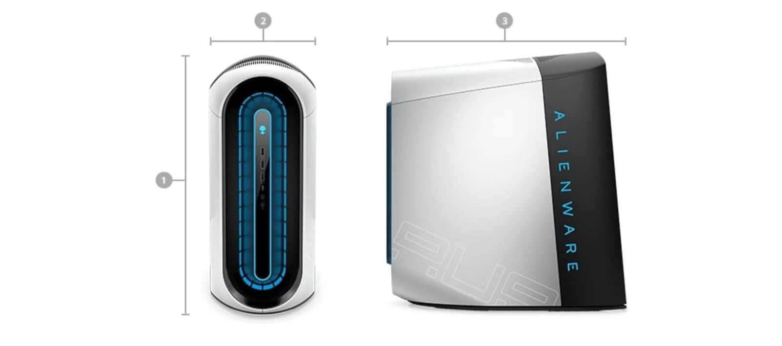 Restored Dell Alienware Aurora R12 Gaming Desktop (2021) Core i5 - 2TB HDD + 256GB SSD - 8GB RAM - 3060 Ti Cores - 11th Gen CPU - 8GB GDDR6 (Refurbished)