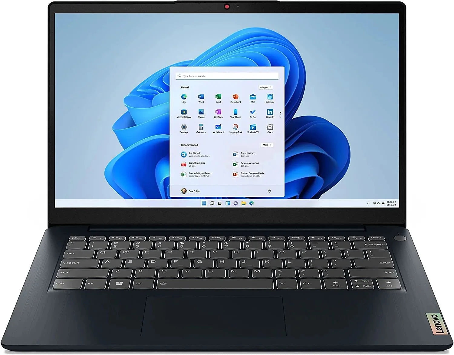 Lenovo Latest IdeaPad 3i Laptop | 14 FHD IPS Display | Intel 10-Core i5-1235U | 40GB DDR4 512GB NVMe SSD | Iris Xe Graphics | WiFi 6 | USB-C | HDMI | Backlit KB | Fingerprint | Windows 11 Pro