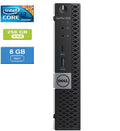 Used: DELL 7050 MICRO Intel Core i3-7100T 3.40 GHz, 8GB, 256GB SSD, Win 10 Pro