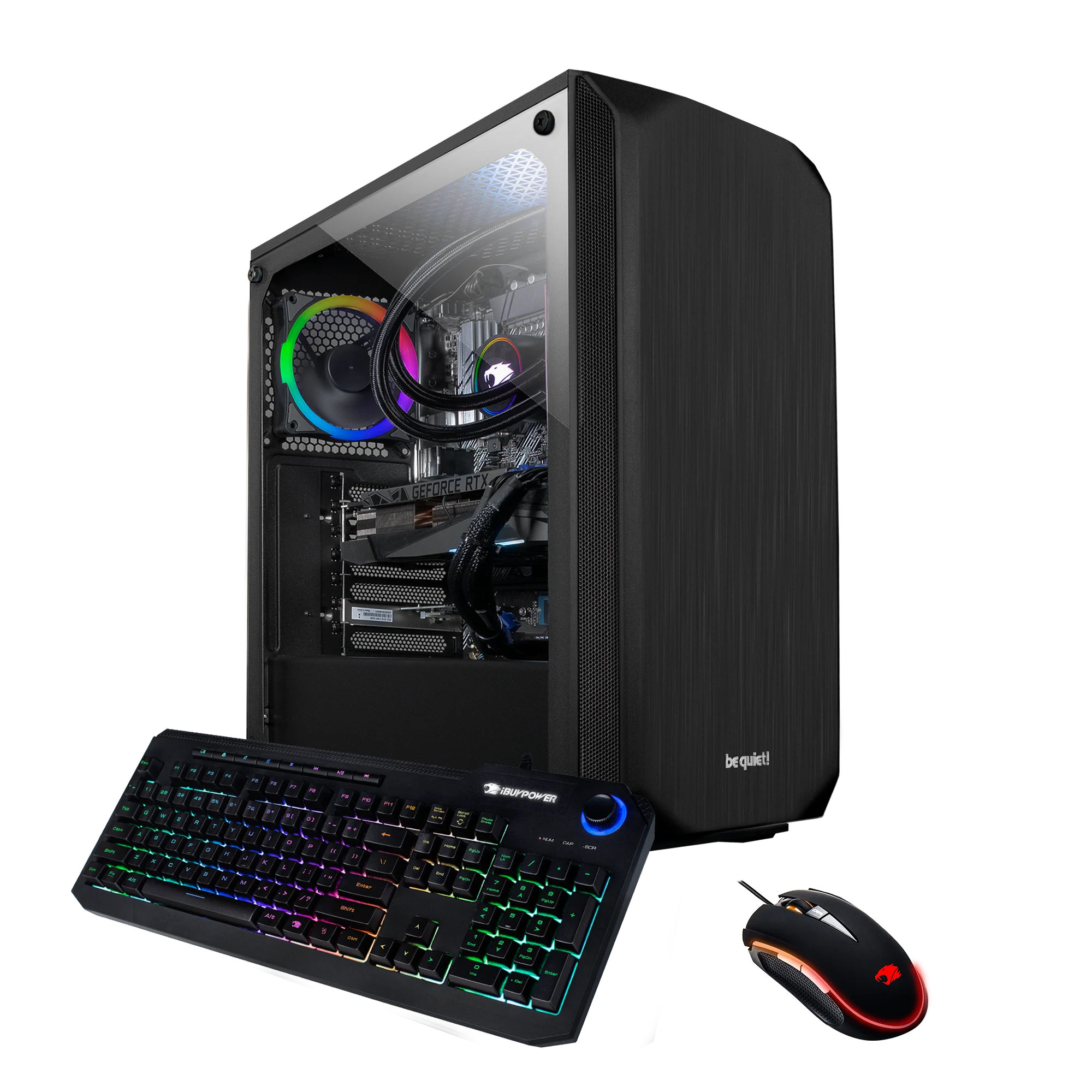 iBUYPOWER Gaming Desktop Tower, Intel Core i9-10900K, 16GB RAM, Intel UHD Graphics, 1TB SSD, Windows 10 Home, Black, BQ162iV2