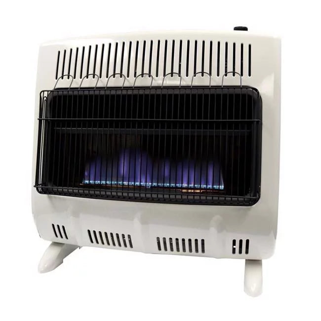 1000 sq. ft. Comfort Collection 30000 BTU Propane Wall Heater, White