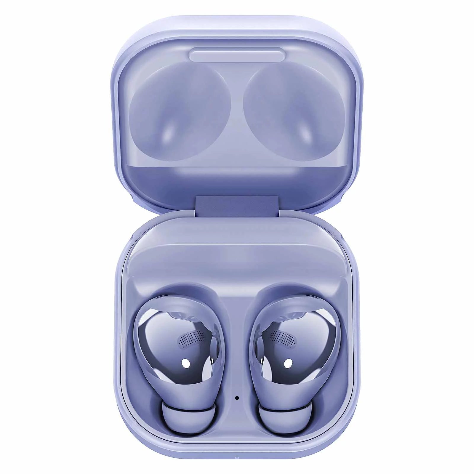UrbanX Street Buds Pro True Bluetooth Wireless Earbuds For LG Stylus 2 Plus With Active Noise Cancelling (Wireless Charging Case Included) Purple