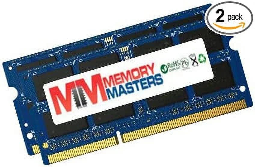 MemoryMasters 8GB 2 x 4GB Memory for Apple iMac 21.5 3.06GHz Intel Core i3 DDR3 PC3-10600 204 pin 1333MHz SODIMM RAM (MemoryMasters)