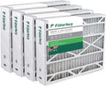 Filterbuy 21x27x5 MERV 8 Pleated HVAC AC Furnace Air Filters for Trane Perfect Fit (4-Pack)
