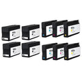 PrinterDash Replacement for OfficeJet Pro 251/276/8100/8600/8610/8620/8630/8640/8660 High Yield Inkjet Combo Pack (4-BK/2-C/M/Y) (NO. 950XL/NO. 951XL) (F6V12FN_2PK)
