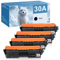 CF230A 30A 30X CF230X Compatible Toner for HP Laserjet Pro MFP M203dw M227fdw M227fdn M203d M203dn M227sdn M227 M203 High Yield Toner,4 Black