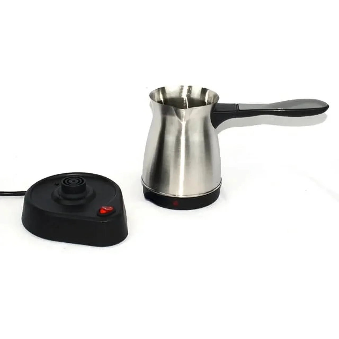 New 220V 5 Cup  Turkish Greek Coffee Maker Stainless Steel Machine Moka Pot Stainless Steel Domestic Coffee Machine