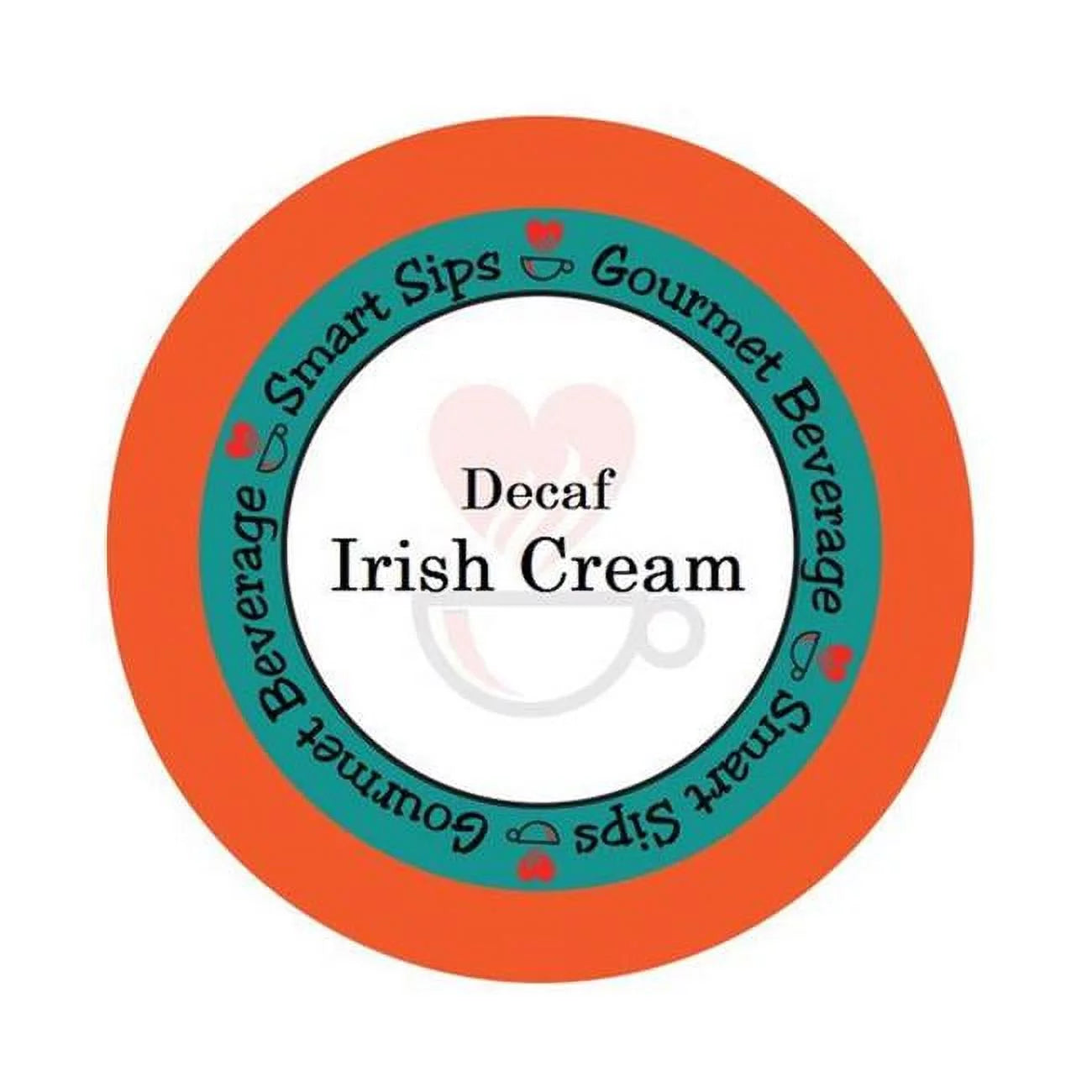 Decaf Irish Cream Flavored Coffee, 24 Single Serve Cups Compatible With All Keurig K-cup Brewers