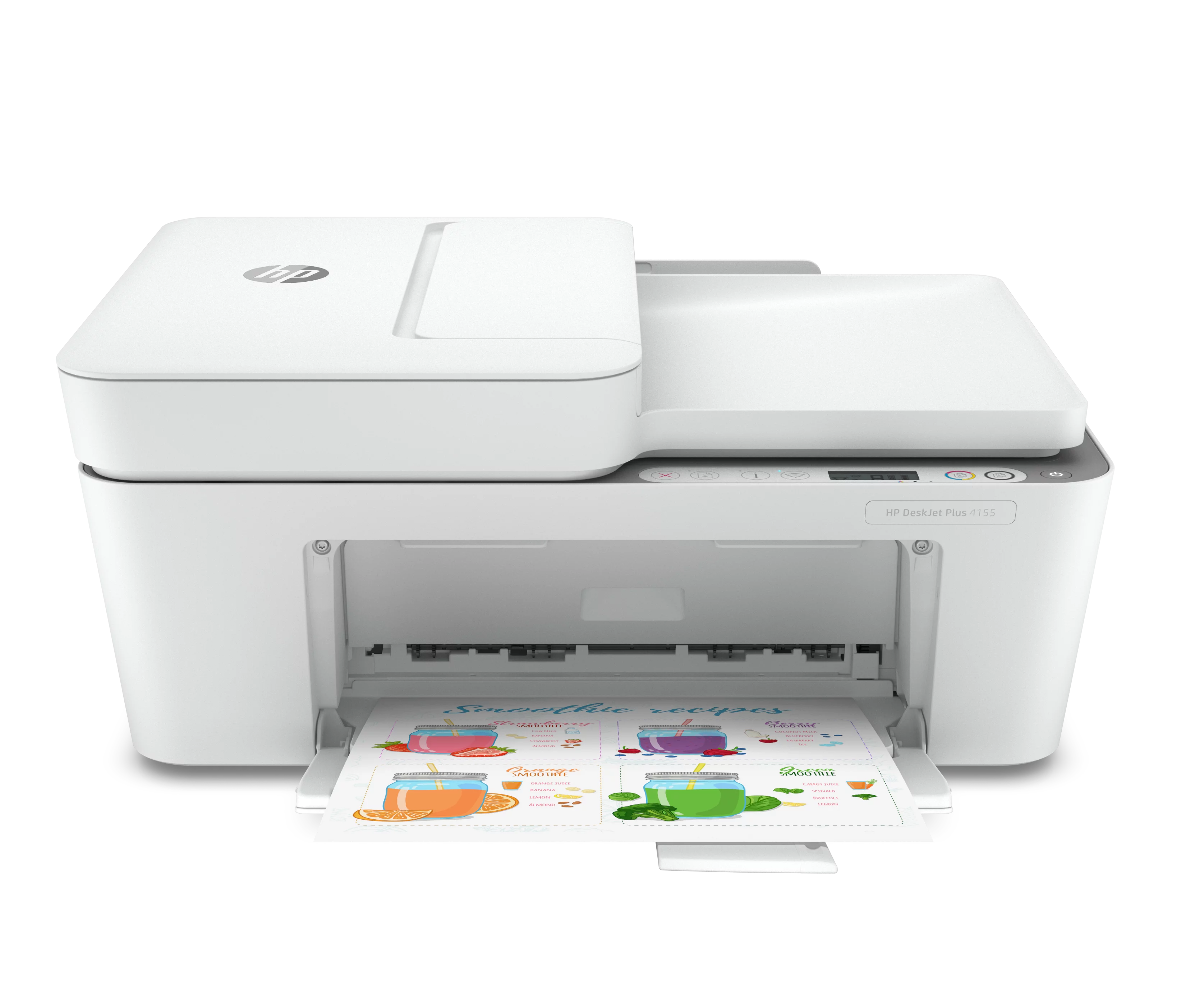 HP DeskJet Plus 4155 Wireless All-in-One Color Inkjet Printer - Instant Ink Ready
