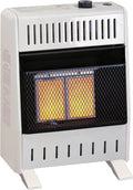 Procom Heating Natural Gas Vent Less Infrared Plaque Heater With Base Feet-10,000BTU T-Stat Control-Model-MN100TPA-B