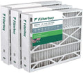 Filterbuy 21x27x5 MERV 13 Pleated HVAC AC Furnace Air Filters for Trane Perfect Fit (3-Pack)