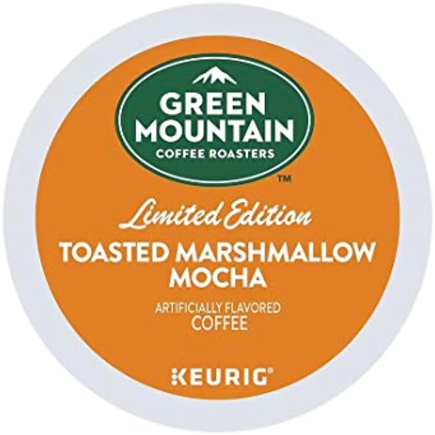 Green Mountain Coffee Roasters Toasted Marshmallow Mocha, Single-Serve Keurig K-Cup Pods, Flavored Light Roast Coffee, 24 Count