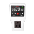 NOYAFA NF-567 Time Socket Digital Thermostat 800W 10A Temperature Controller Socket 110V, Timer Switch with Cooling/Heating Temperature Sensor Plug for Optimized Cooling/Heating Efficiency