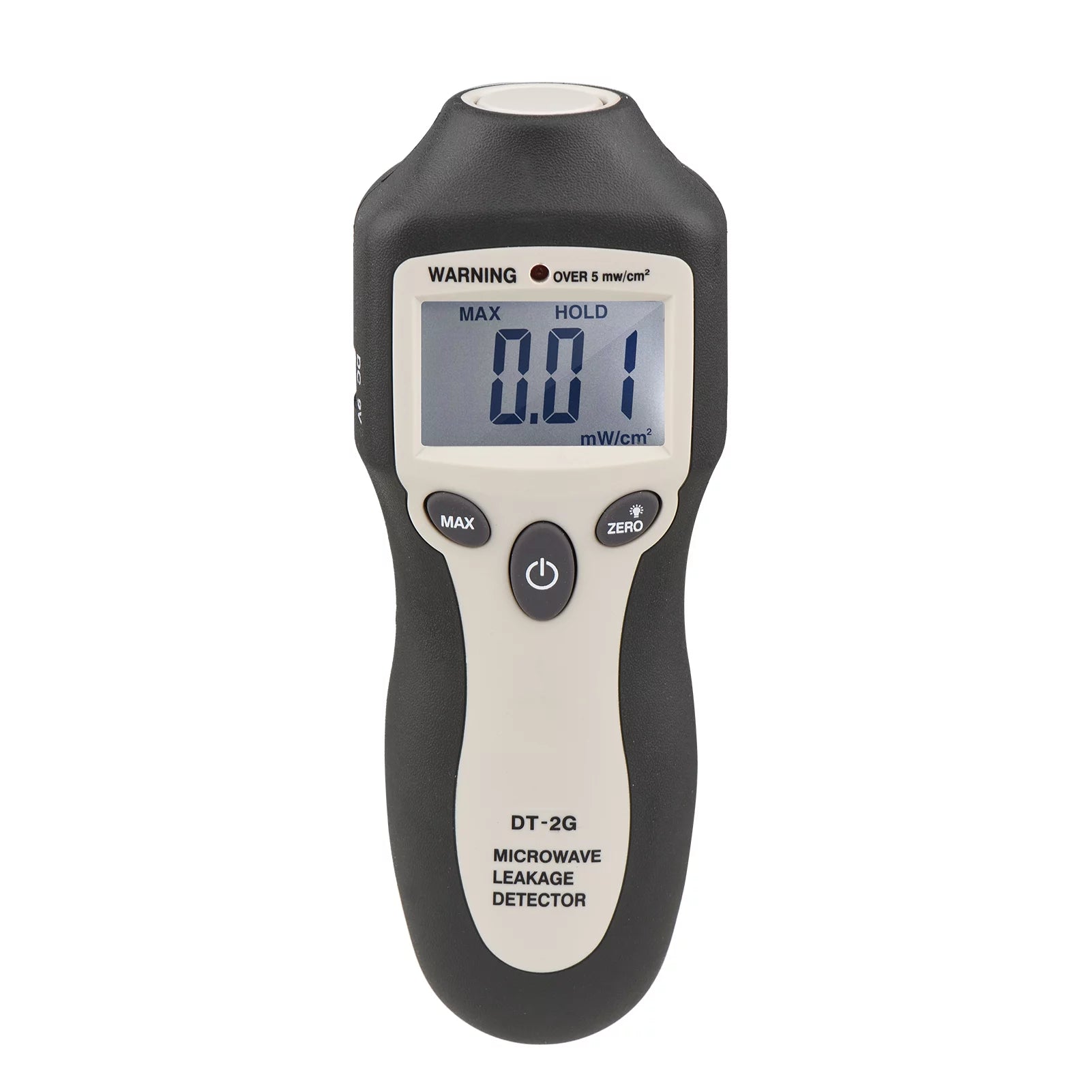 DT-2G Handheld Microwave Leakage Detector High Digital LCD Display EMF Meter Electromagnetic Radiation Tester with Auto Alarm No Need Recalibration