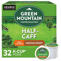 Green Mountain Coffee Roasters Half Caff Keurig Single-Serve K Cup Pods, Medium Roast Coffee, 32Count, Half Caff, 32Count
