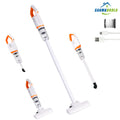 SANMADROLA Cordless Stick Vacuum Cleaner, 4-in-1 Lightweight Removable Handheld Battery-Operated Portable Cordless Vacuum for Carpet Floor Pet Hair, Max 60 Min Runtime, White