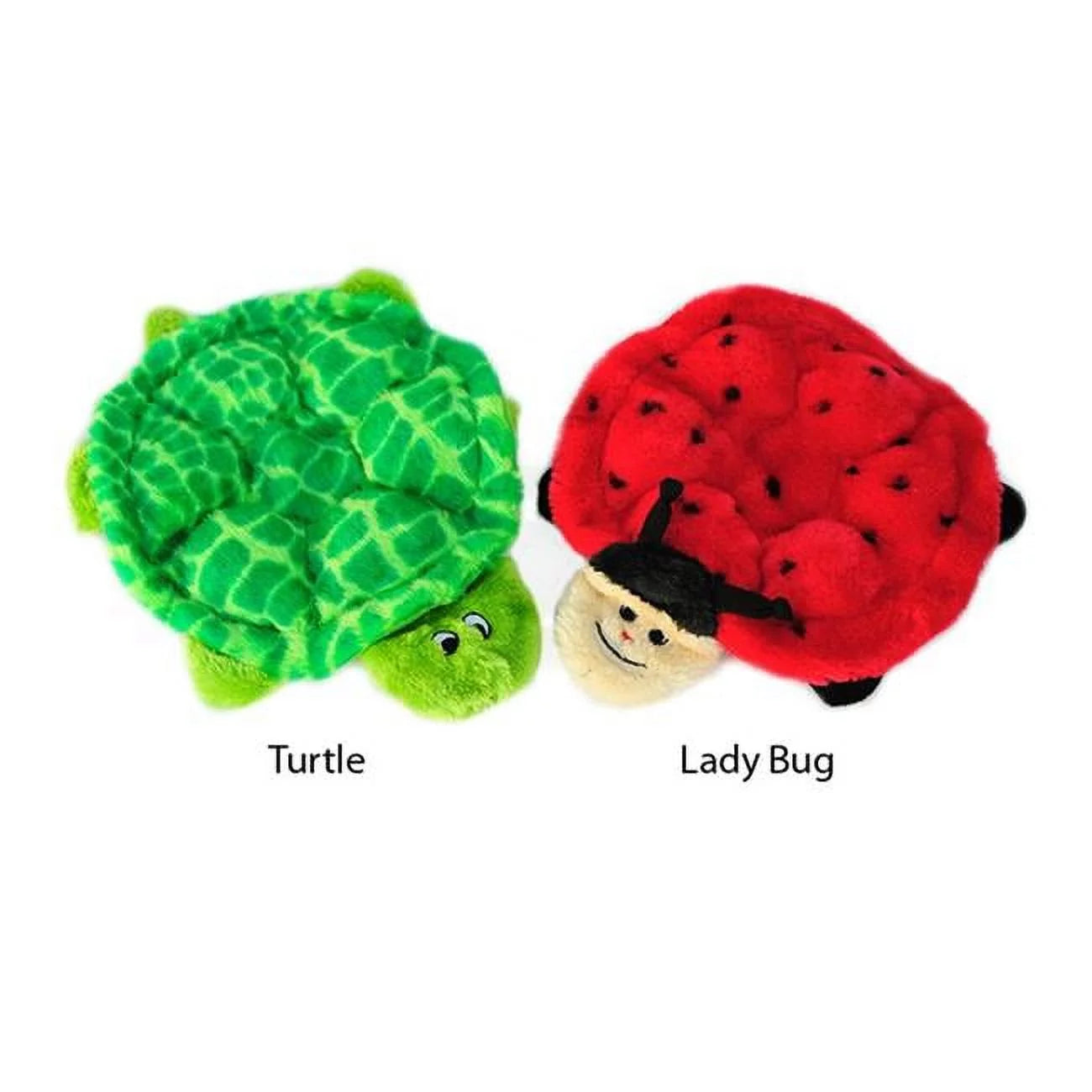 Zippy Paws 2739-TL Squeakie Crawler Plush Dog Toy