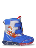 Paw Patrol Toddler Boy Light Up Winter Snow Boots, Sizes 7-12