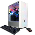 CyberPowerPC Gamer Master Gaming Desktop, AMD Ryzen 7 7700X, 32GB DDR5, NVIDIA GeForce RTX 4070 Ti, 2TB SSD, Windows 11 Home 64-Bit, White, GMA560V6
