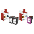 3Pk LTS 67XL BK CL HY Compatible with HP Envy 6055 6052 6058 Ink Cartridge