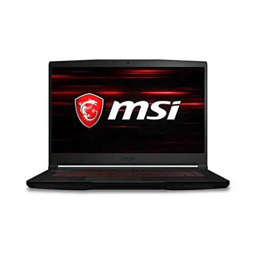 MSI GF63 THIN 9RCX-818 15.6 Gaming Laptop, Thin Bezel, Intel Core i7-9750H, NVIDIA GeForce GTX 1050 Ti, 8GB, 256GB NVMe SSD