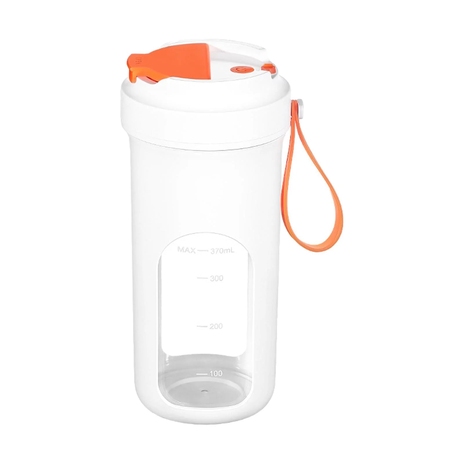 Portable Blender Juicer Cup Personal Mini Blender 370ml Fruit Juice Mixer Travel Juicer Cup for Mixing Grapefruits, Kitchen White