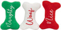 Zippy Paws Holiday Miniz 3-Pack Naughty And Nice B