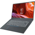 MSI Prestige 15 A10SC-010 15.6 Notebook - Intel 6 CORE i7-10710U - 32GB RAM - 1TB SSD - NVIDIA GeForce GTX 1650 Max-Q - Windows 10 Pro - Gray with Blue Diamond Cut