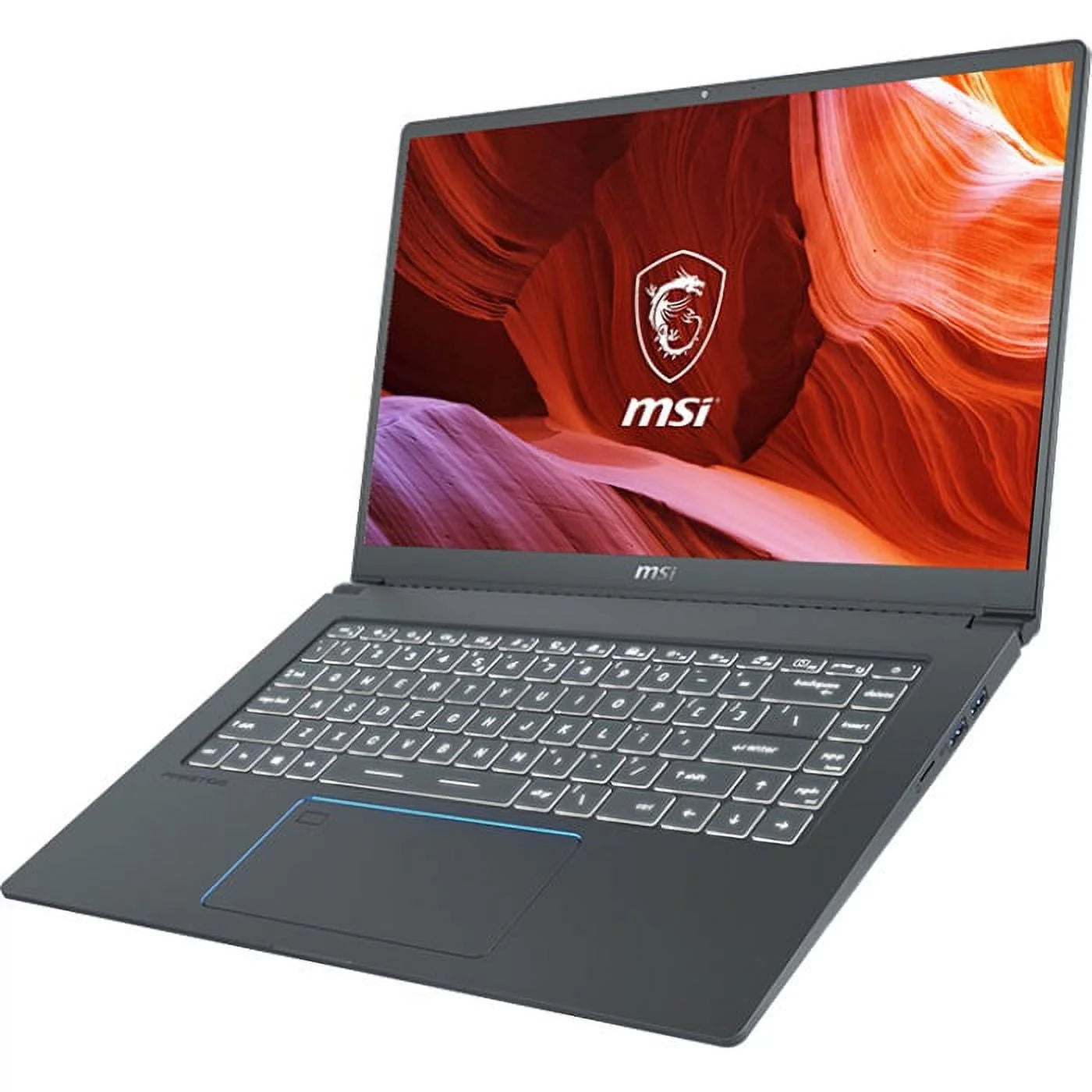 MSI Prestige 15 A10SC-010 15.6 Notebook - Intel 6 CORE i7-10710U - 32GB RAM - 1TB SSD - NVIDIA GeForce GTX 1650 Max-Q - Windows 10 Pro - Gray with Blue Diamond Cut