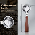 Anself 54mm Naked Portafilter for Breville Coffee Machines-Durable Stainless Steel Construction